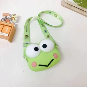 Kawaii Frog silicon Bag
