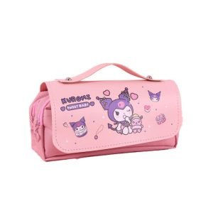 Karumi Pink Squishy Pencil Bag Big Capacity