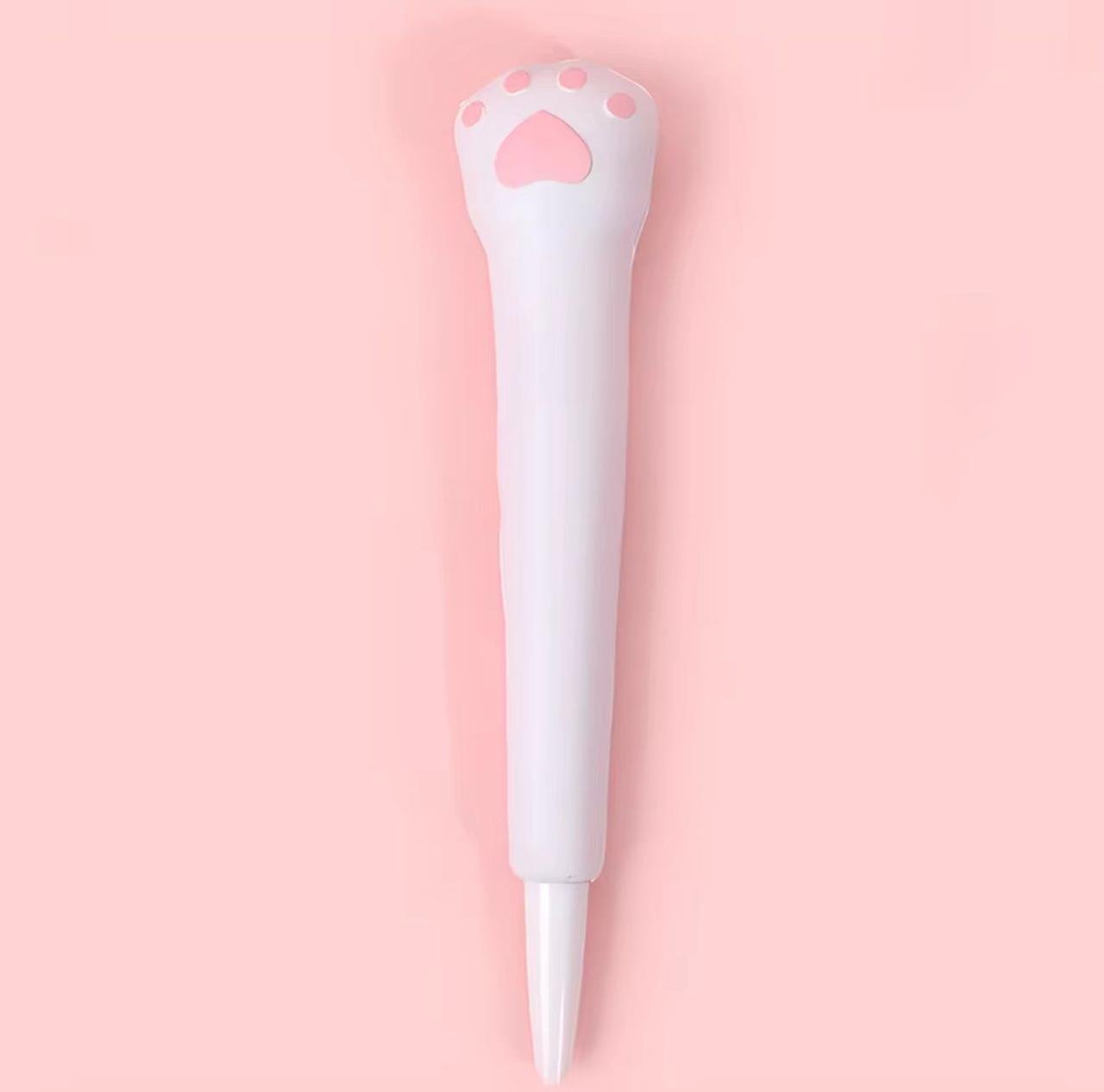 Kawaii White Paw Squishy Pen