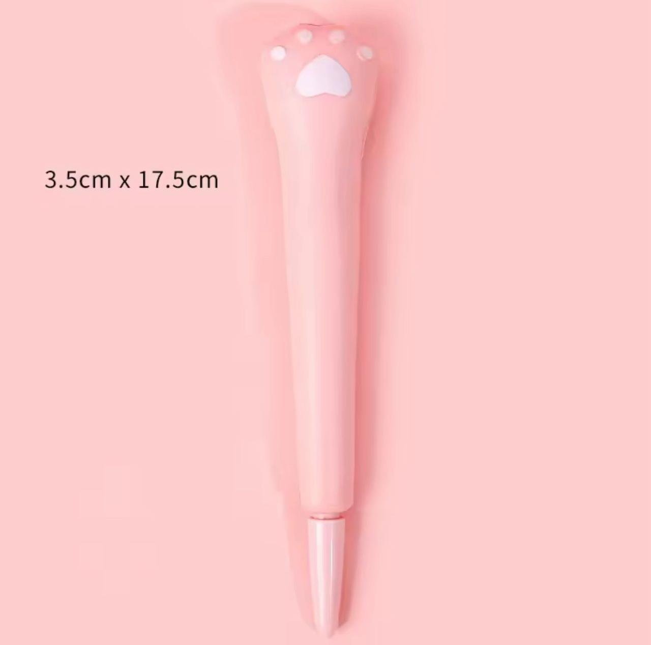Kawaii Pink Paw Squishy Pen