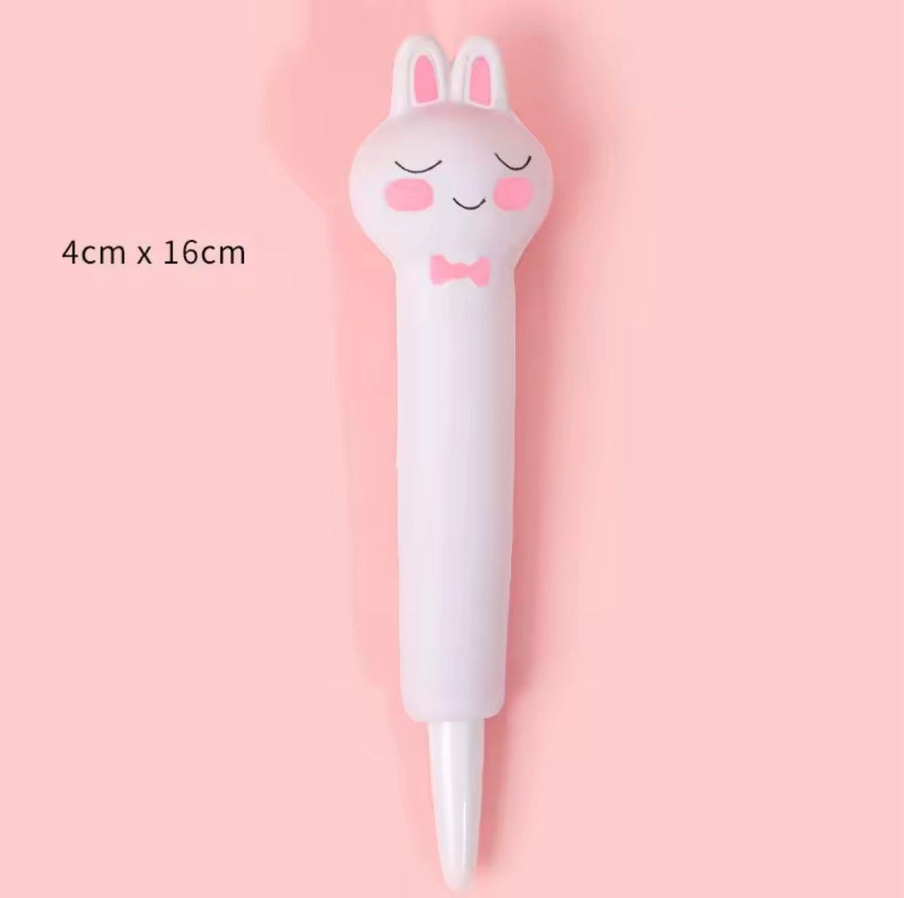 Kawaii Sleeping Rabbit Squishy Pen