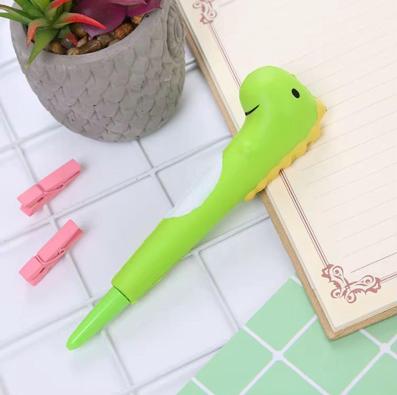 Kawaii Dinosaur Squishy Pen