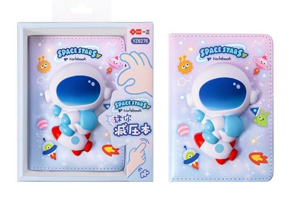 Astronaut Squishy Kawaii notebook