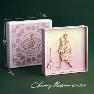 Cherry blossom bookmark
