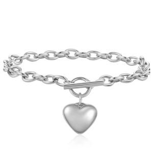 Stainless Steel Love Jewelry Pendant Bracelet