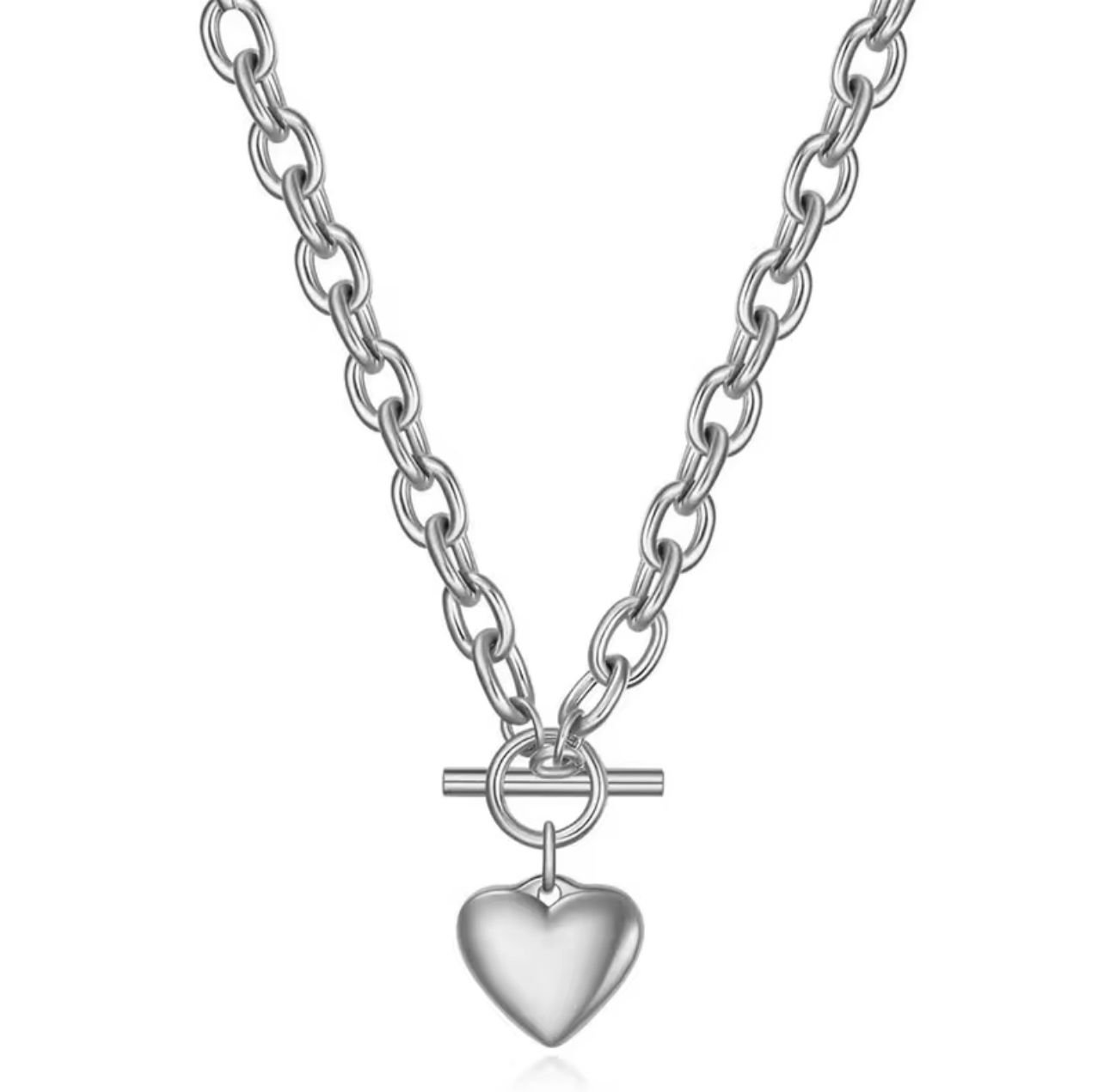 Stainless Steel Love Jewelry Pendant Necklace