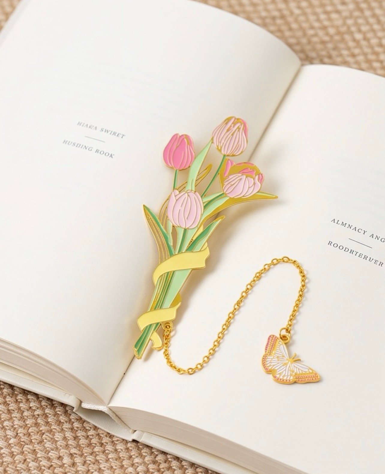 Tulips night Bookmark